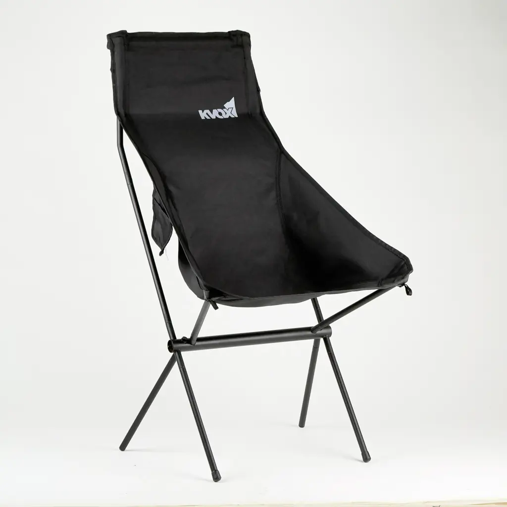 KVOX Trik Katlanır Motosiklet Kamp Sandalyesi Compact ve Comfort