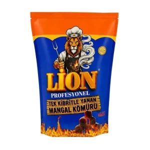Lion Tek Kibritle Yanan Mangal Kömürü 15 kg