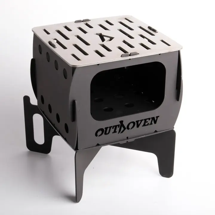 Outdoven G4.1 Katlanır Ateş Kutusu Kamp Ocağı ve Mangal – görsel 2