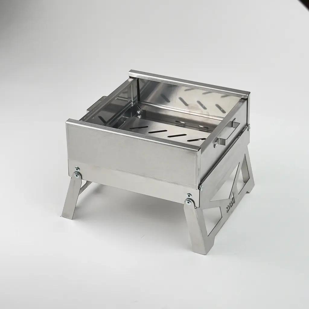 KVOX M1.3 Motosiklet Mangalı Katlanır Paslanmaz Çelik 25×25 cm – görsel 4
